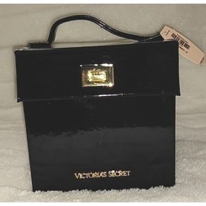 Victoria Secret Glossy Black Makeuo/Jewelry Box